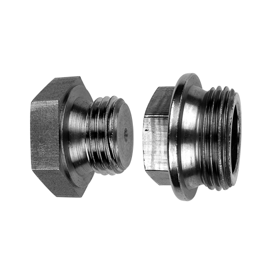 DIN 7604-A uncoated threaded Cap with hex head and flange