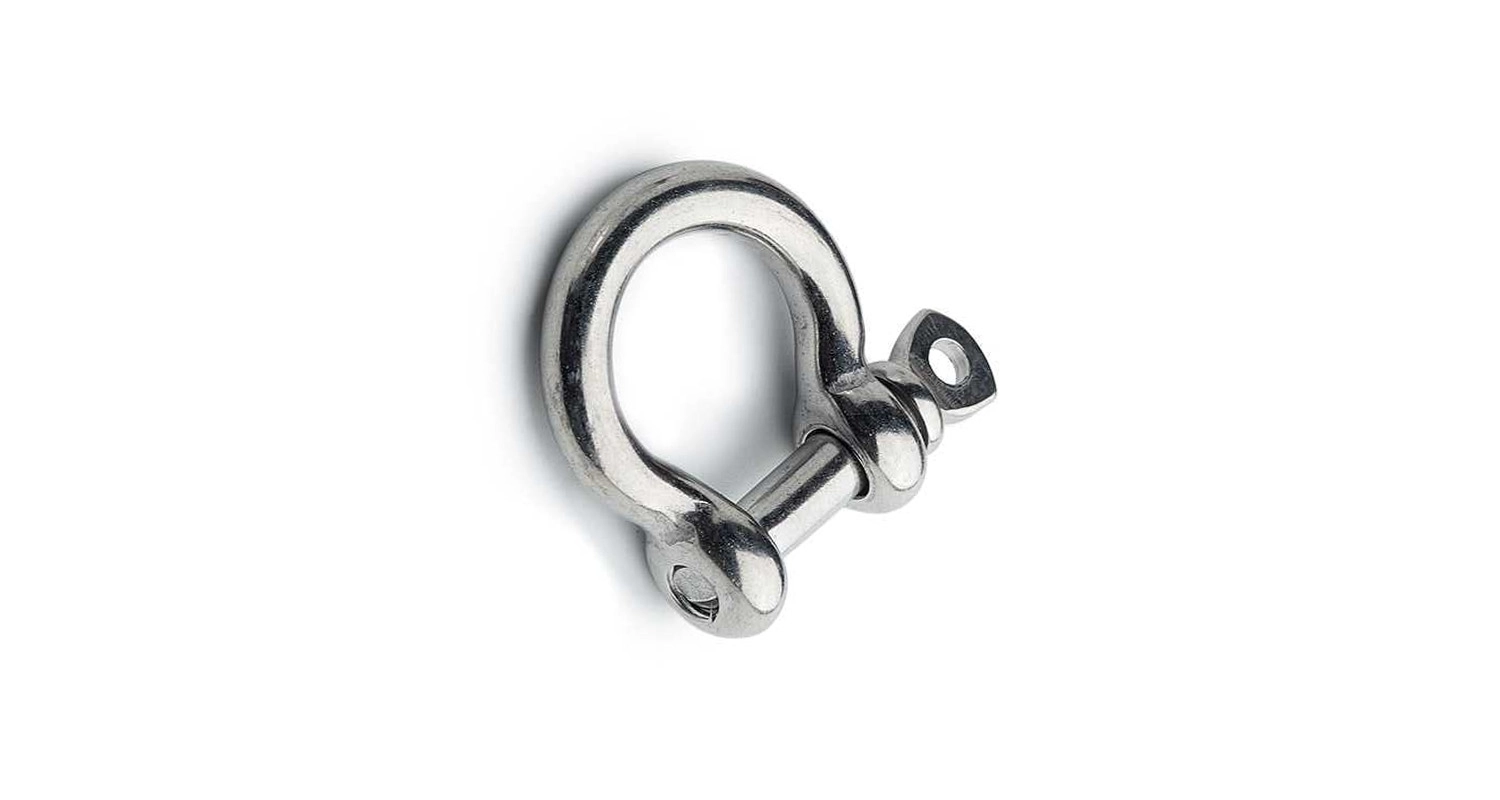 ART 8260 цинк Скоба омега такелажная