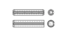 https://dinmark.com.ua/images/DIN 7346 Cylindrical spring pin with slot - Інтернет-магазин Dinmark