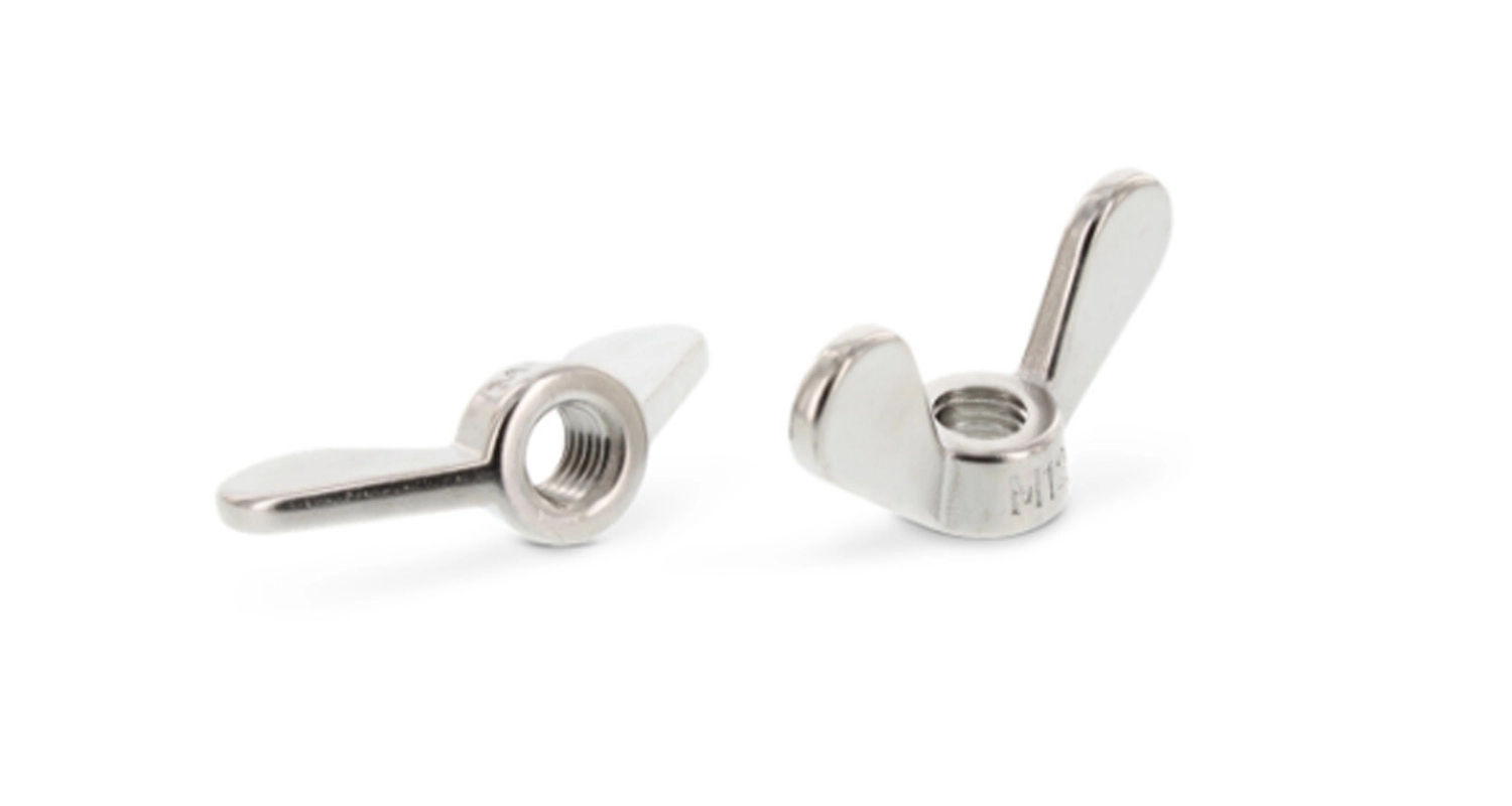 Гайка DIN 315 M8 A4 нім. форма