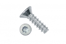 ISO 14586-F zinc self-tapping Screw with countersunk head for torx - Інтернет-магазин Dinmark
