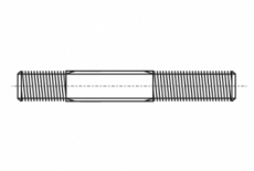 DIN 835 5,8 Шпилька резьбовая с допуском 2D - Інтернет-магазин Dinmark