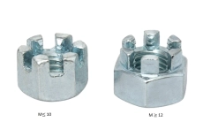 Nut DIN 935 M6 8 zinc