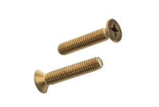 Винт DIN 965 М5х40 латунь