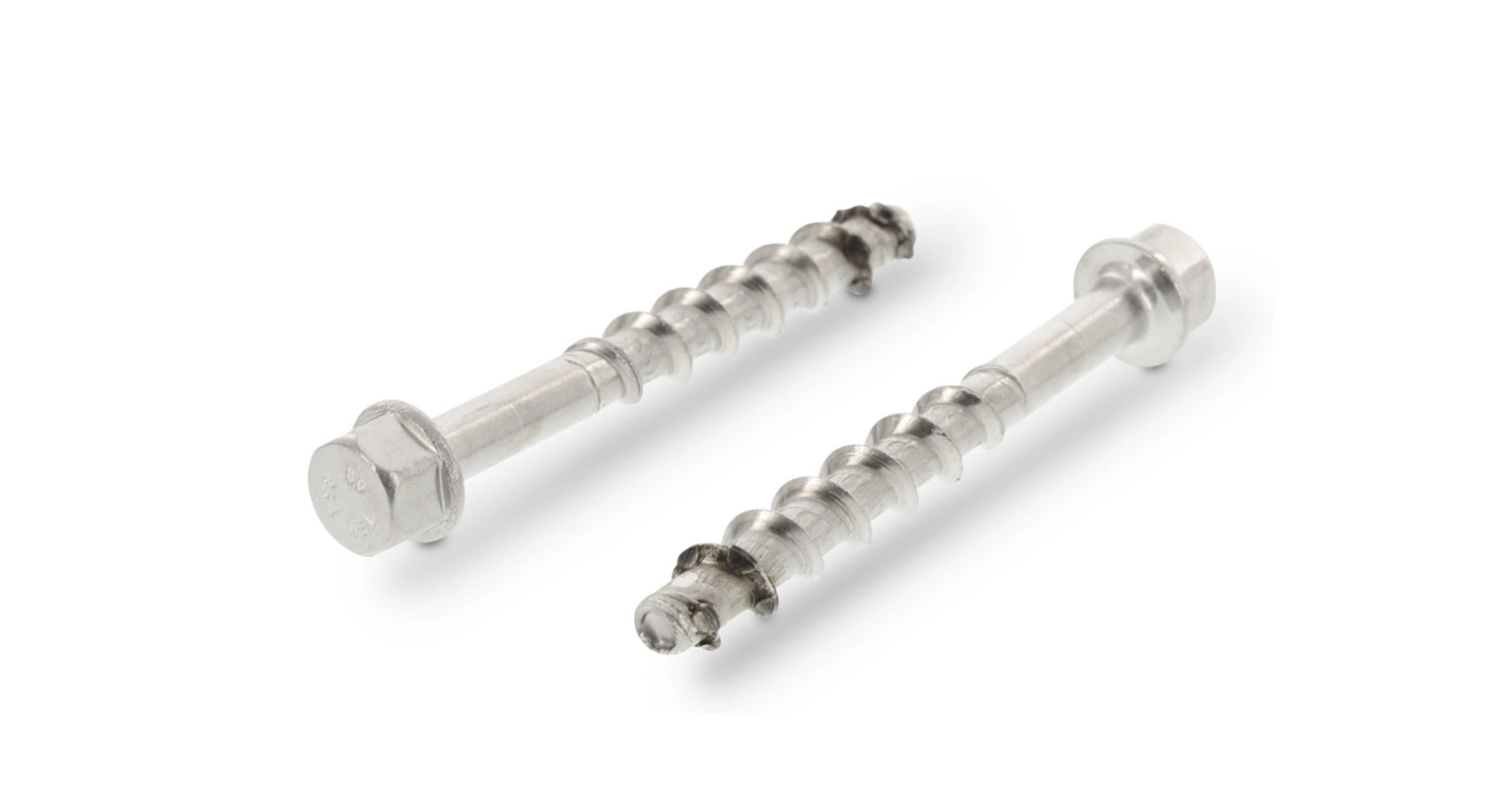 ART 9001-B A4 Шуруп по бетону с шестигранной головкой и фланцем