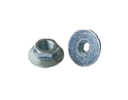 AN 608 zinc Hex nut with flange for profiles
