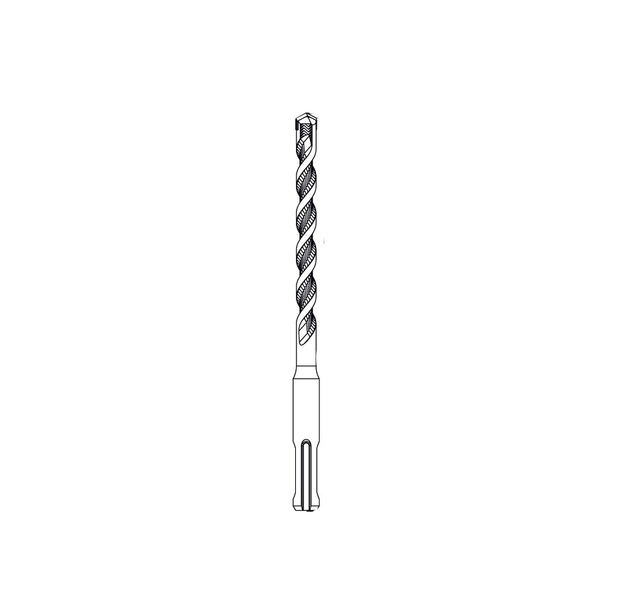 Bohrer SDS plus-1 5x50x110 mm BOSCH креслення