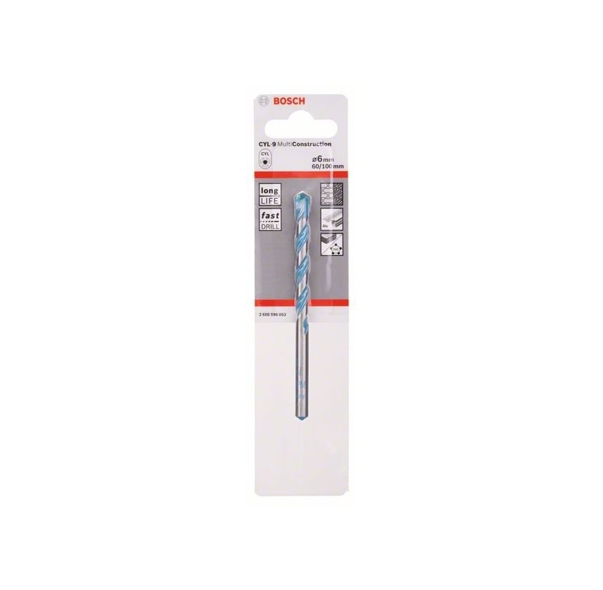 Bohrer CYL-9 Universal 6х150 mm BOSCH креслення