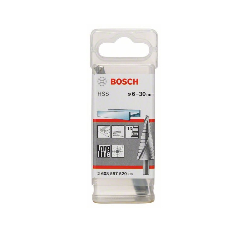 СхUndдoftе bohren HSS 12 ступ 6-39 mm BOSCH креслення