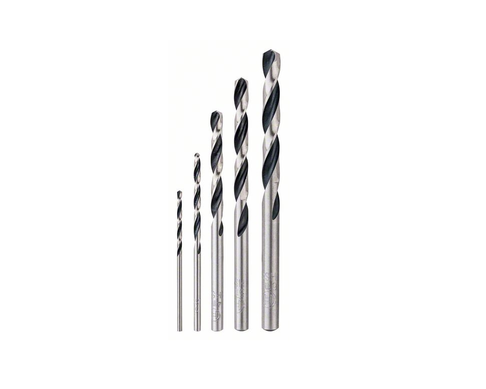 Bausatz Bohrer HSS PointTeQ 5 Stücke D2-6 BOSCH
