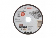 Відрізний круг Standard for INOX 125 х 1мм, прямий BOSCH