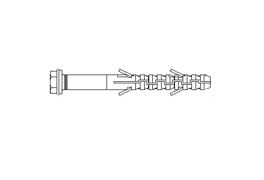 Dübel M10х50 Nylon N креслення