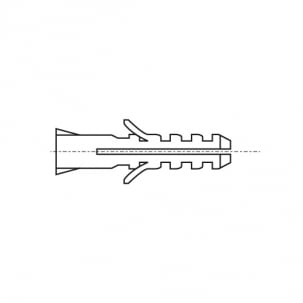 Dübel NB 16х90 Nylon креслення