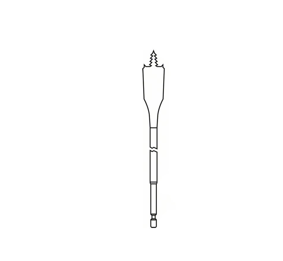 Bohrer перове M16х152 креслення