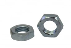 DIN 936 17H zinc Low hexagon nut with small step - Інтернет-магазин Dinmark