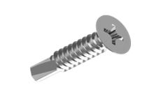 Self-tapping screw DIN 7504-W d3,9х16 zinc PH2 window 