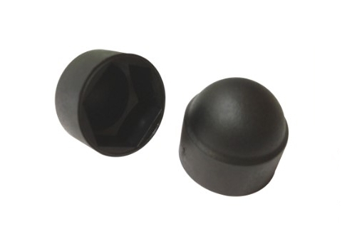 AN 283 polyethylene Black plastic cap