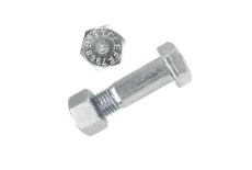 DIN 7968 5,6 zinc shoulder Bolt with hexagon head