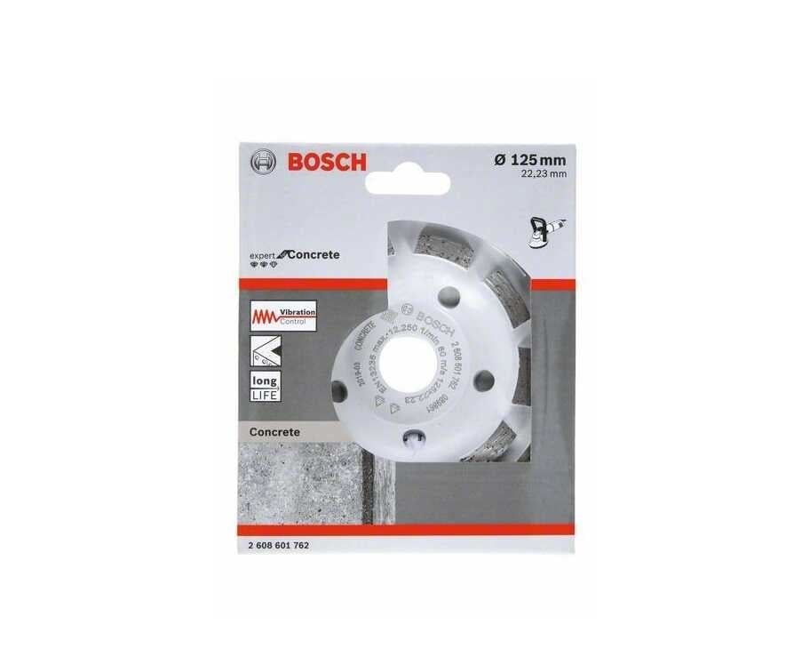 Diamond cup grinding wheels Expert for Concrete of extended endurance BOSCH креслення