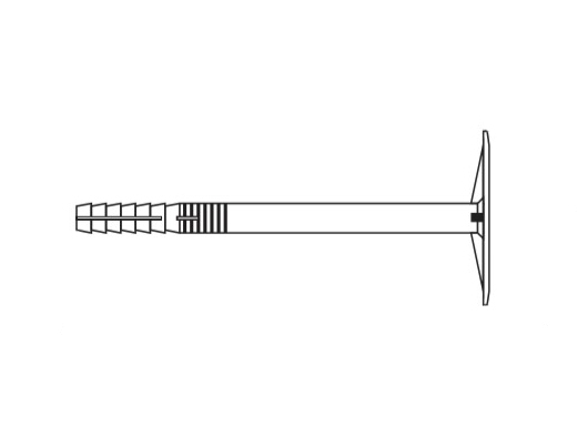 ТарUndлoftиUnd Dübel M10х140/90 Polypropylen Е (ТД) креслення