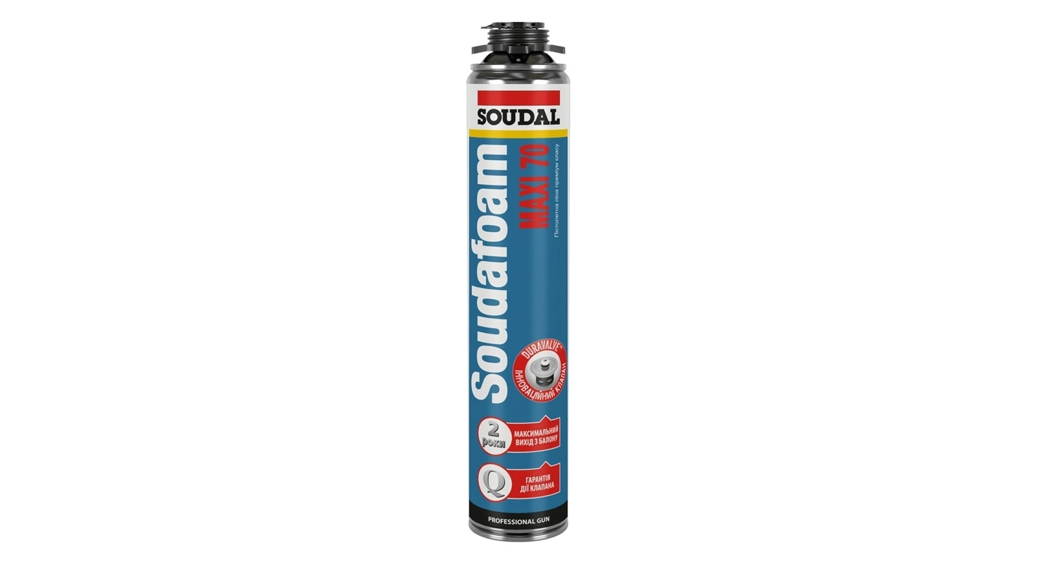 Soudafoam MAXI 70 gun foam with increased output