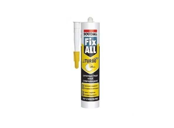 Клей-герметик FIX ALL TURBO SOUDAL