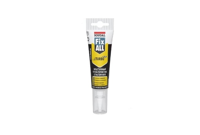 Клей-герметик FIX ALL TURBO SOUDAL креслення