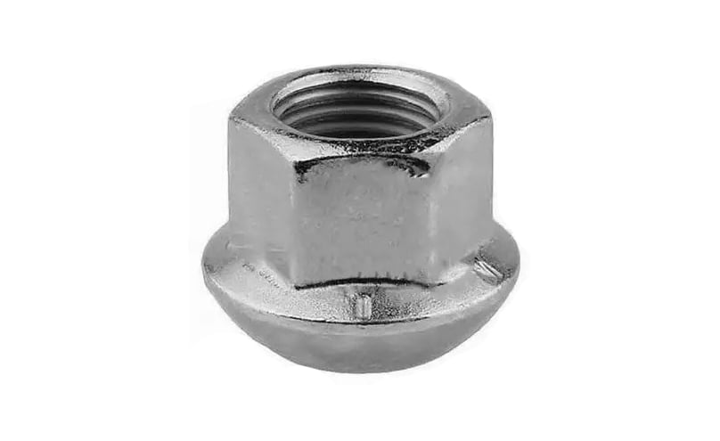 DIN 74361 A 10 zinc Wheel nut spherical, hexagonal with flange