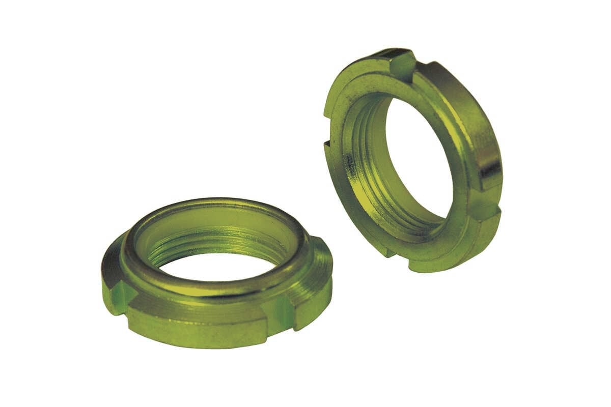 AN 86 zinc yellow Self-locking slotted nut