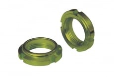 AN 86 zinc yellow Self-locking slotted nut