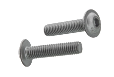 Bolzen ISO 7380-2 M6x20 10,9 Zink Zinkschal