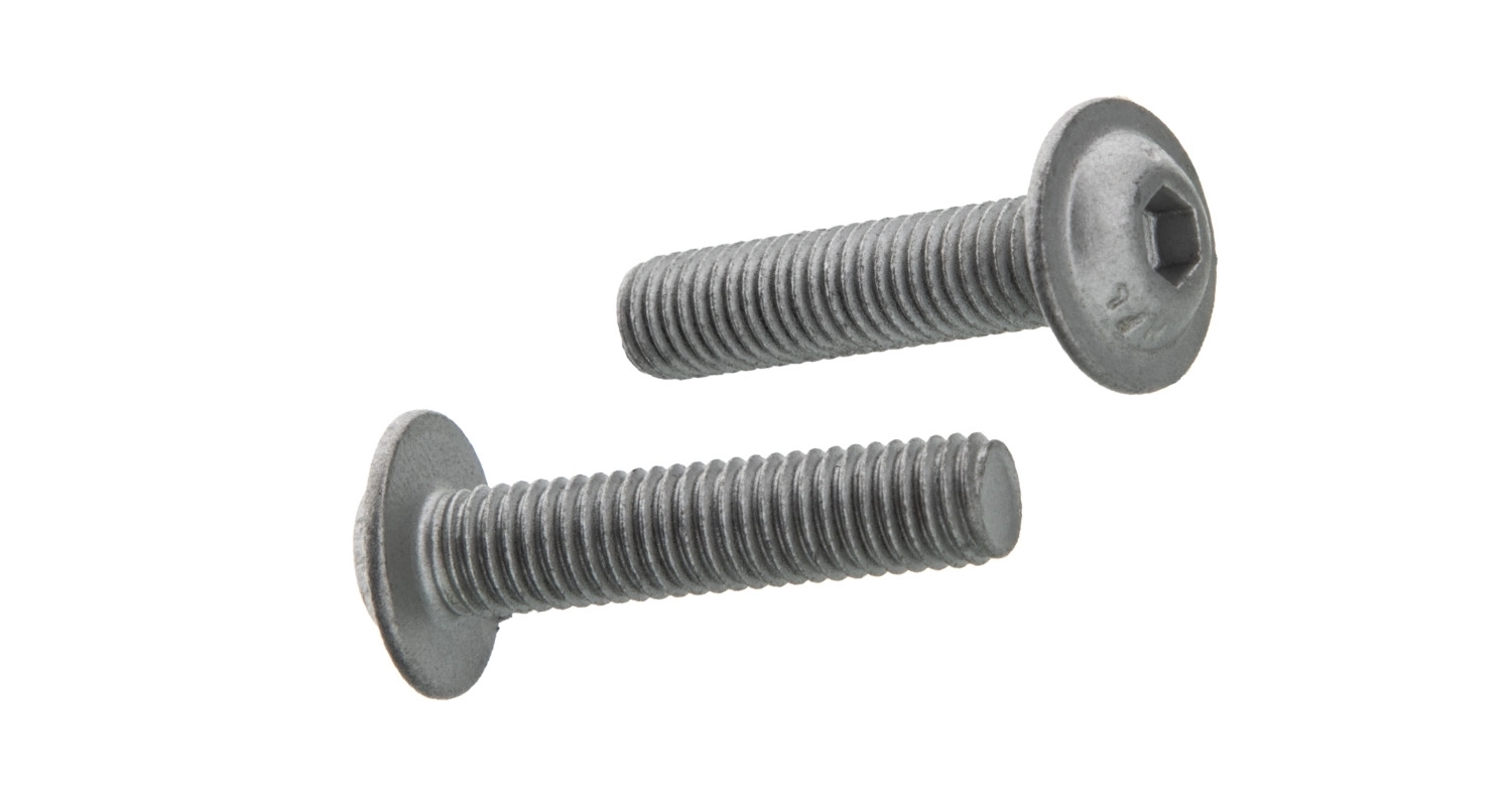Bolzen ISO 7380-2 M6x20 10,9 Zink Zinkschal