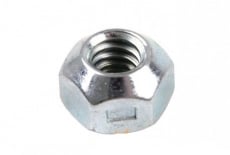Harvester segment nut