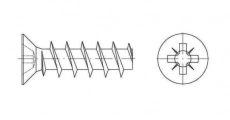 ART 3405 Euroscrew with countersunk head - Інтернет-магазин Dinmark