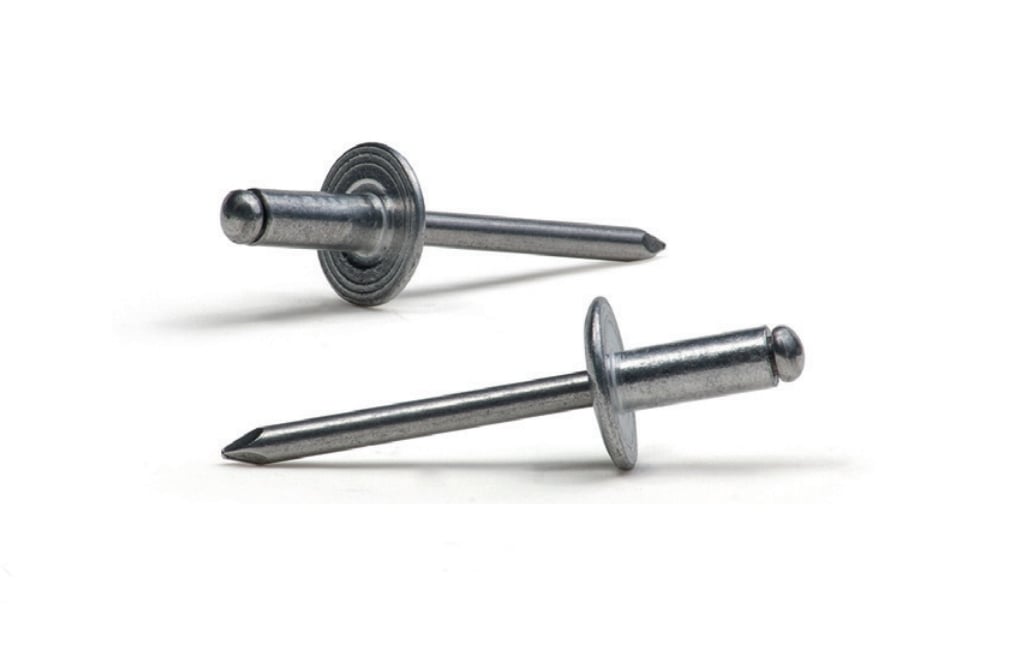 ISO 15977 Al/Al Extraction rivet with flat enlarged shoulder Bralo