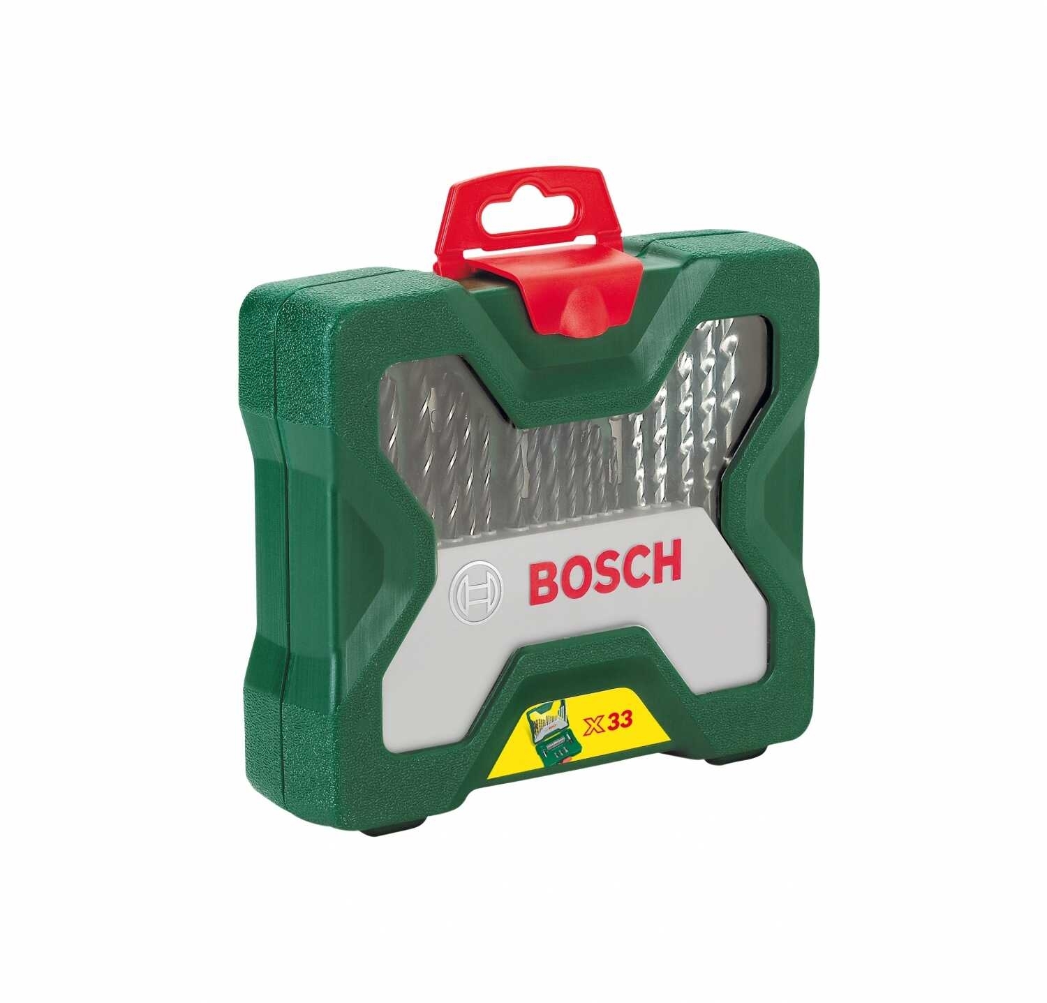 A set of drills and bits for screwing X-Line BOSCH