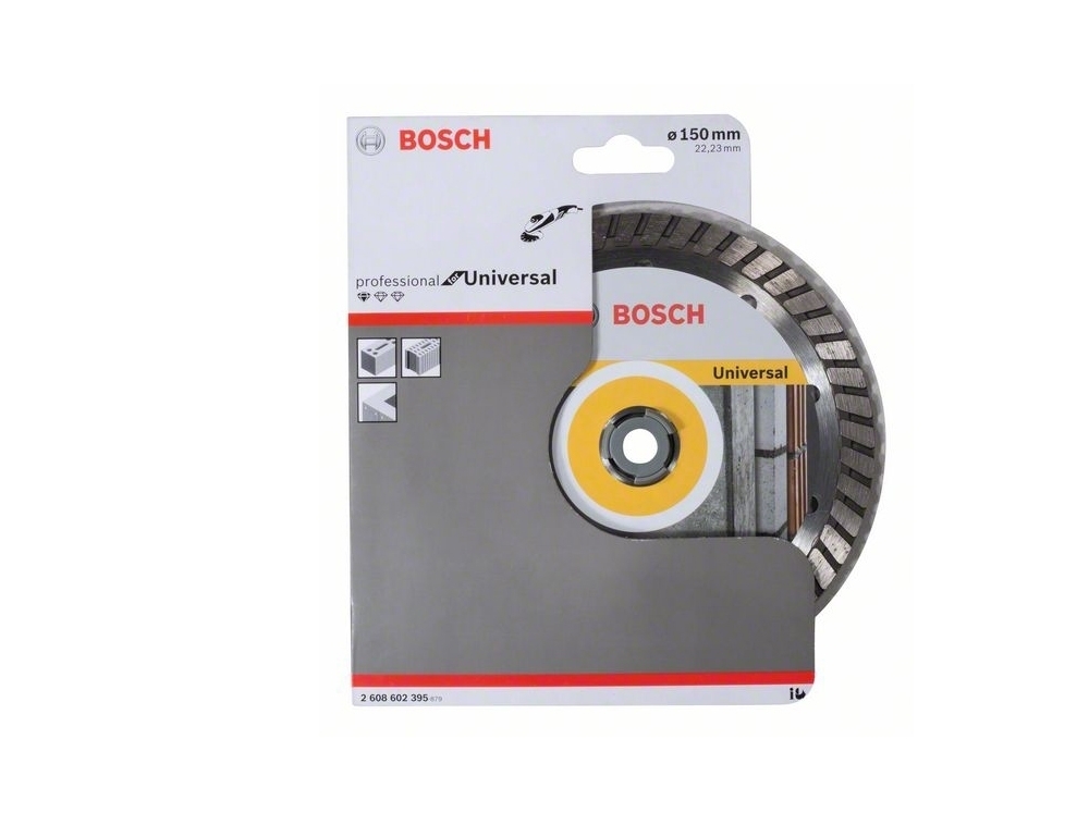 Алмазний диск Standard for Universal Turbo 150-22,23 BOSCH креслення