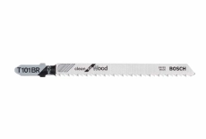 HCS high-carbon steel jigsaw blade, T 101 BR BOSCH