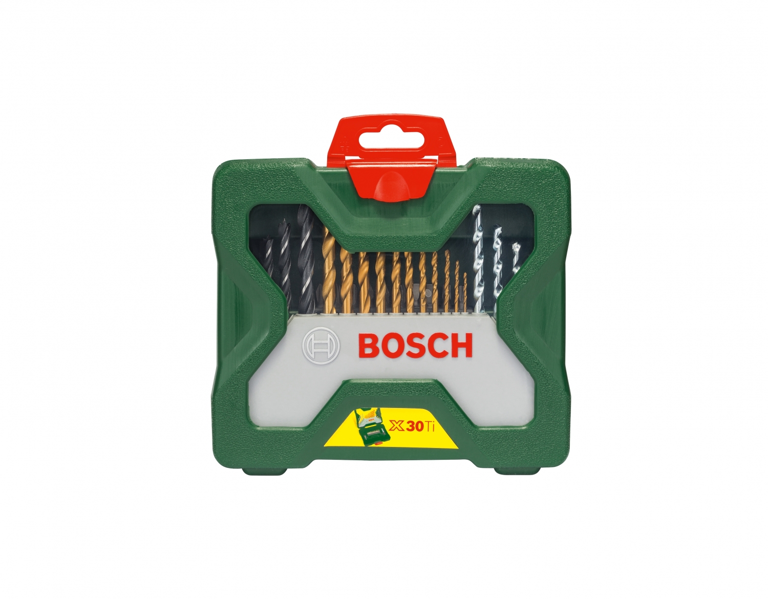Set of drills and bits for screwdriving X-Line with titanium nitride coating, 30 pcs. BOSCH