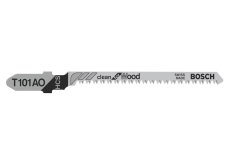 Cloths for jigsaws T 101 AO Clean for Wood BOSCH