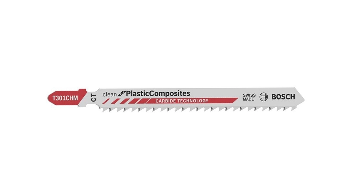 Cloths for jigsaws T 301 CHM Clean for Plastic Composites BOSCH