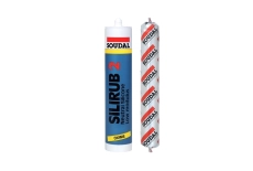Герметик силиконовый нейтральный SILIRUB 2 SOUDAL