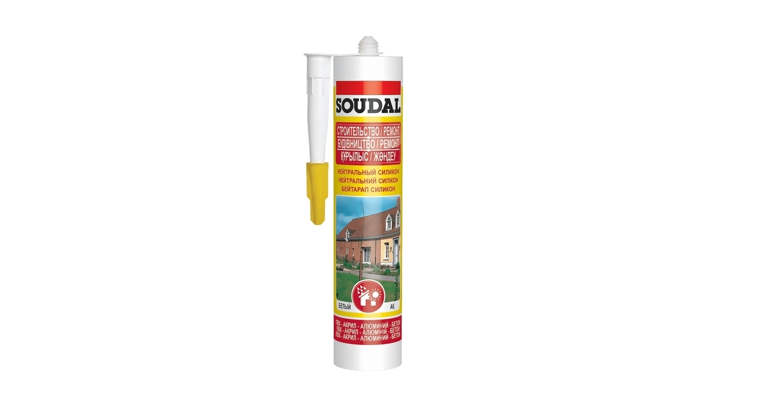 Герметик нейтральний силіконовий SOUDAL