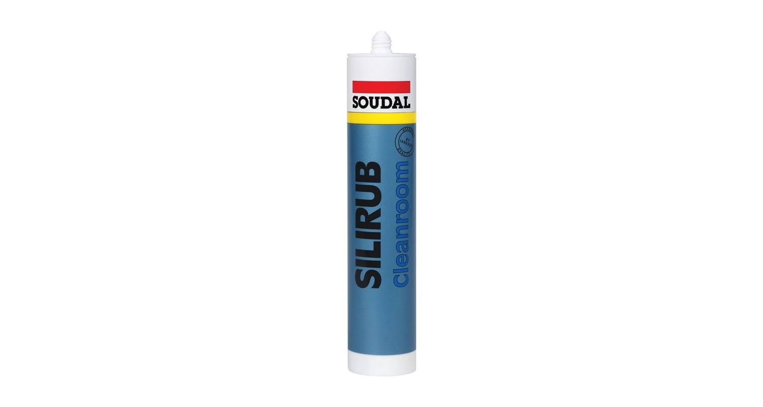 Герметик нейтральний силіконовий SILIRUB Cleanroom SOUDAL