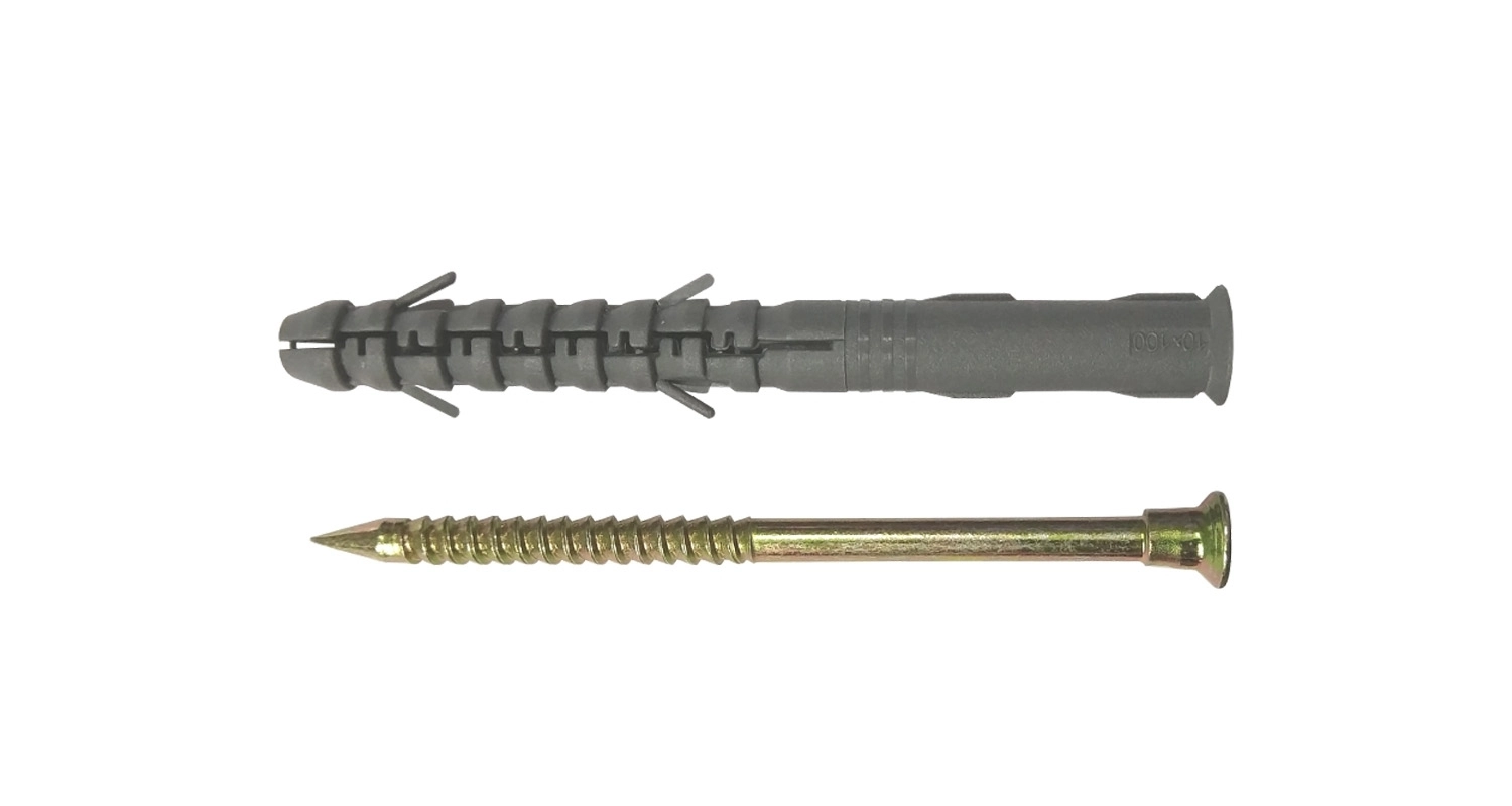 Dowel CM-cе 8х80 with  secretlyним by the side fast installation polypropylene креслення