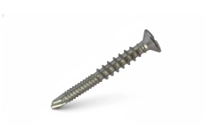 DIN 7504-WSM zinc Self-tapping screw with countersunk head and drill bit