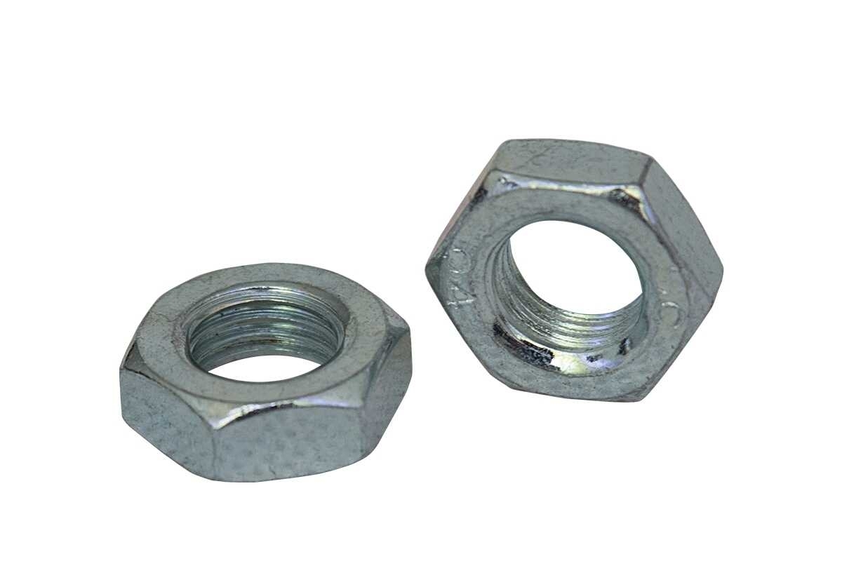 DIN 439 8 zinc Low hexagon nut
