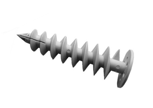 Дюбель спіральний 28х50 для пінопласту нейлон Wkret-Met - Інтернет-магазин Dinmark