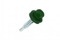WSBP zinc painted Hex head screw with drill bit and EPDM washer for lap fastening Wkret-Met - Інтернет-магазин Dinmark