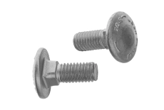 DIN 603 zinc Bolt with Semi-Circular Head and Square Neck